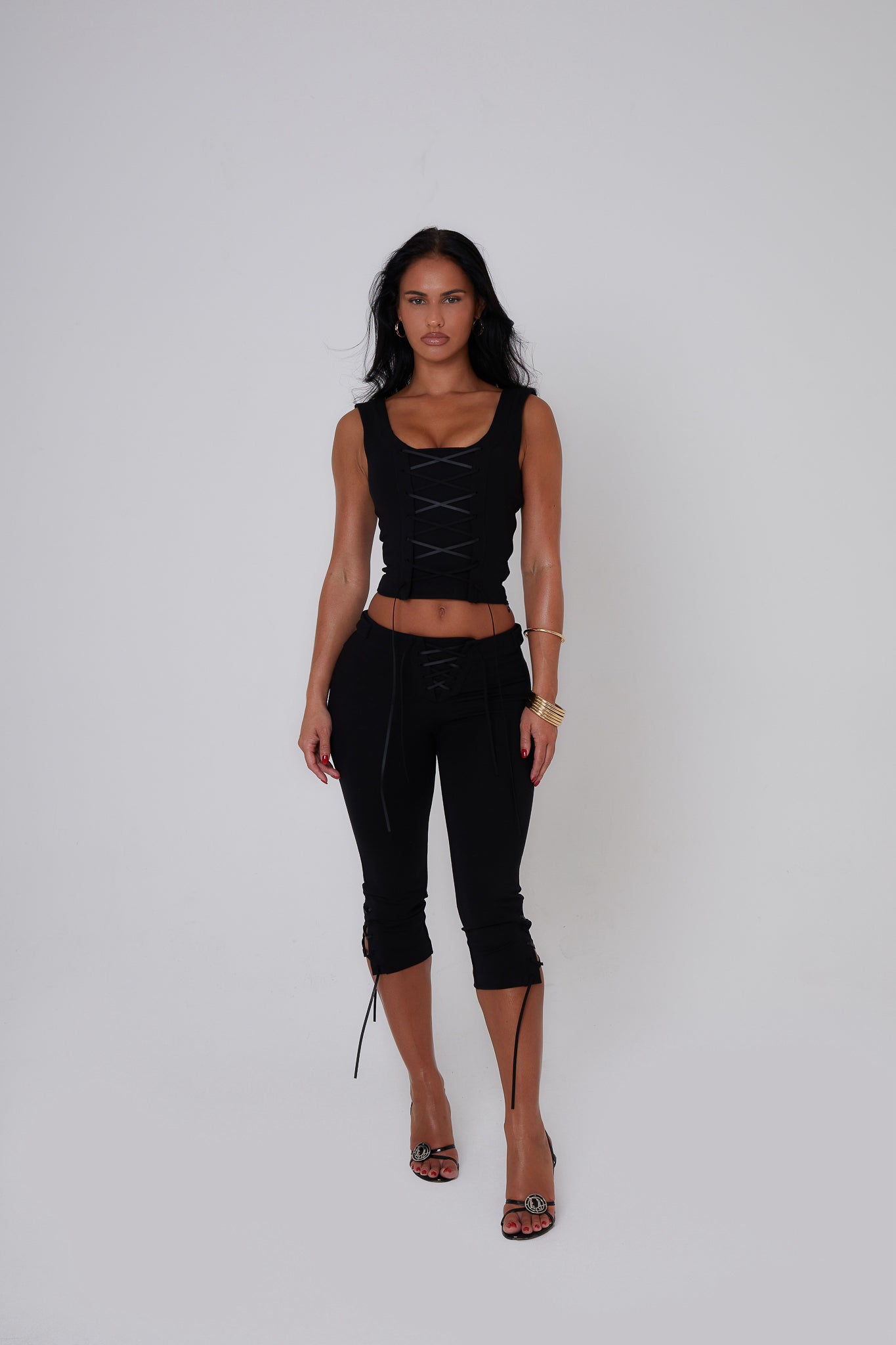 CORSET TOP BLACK