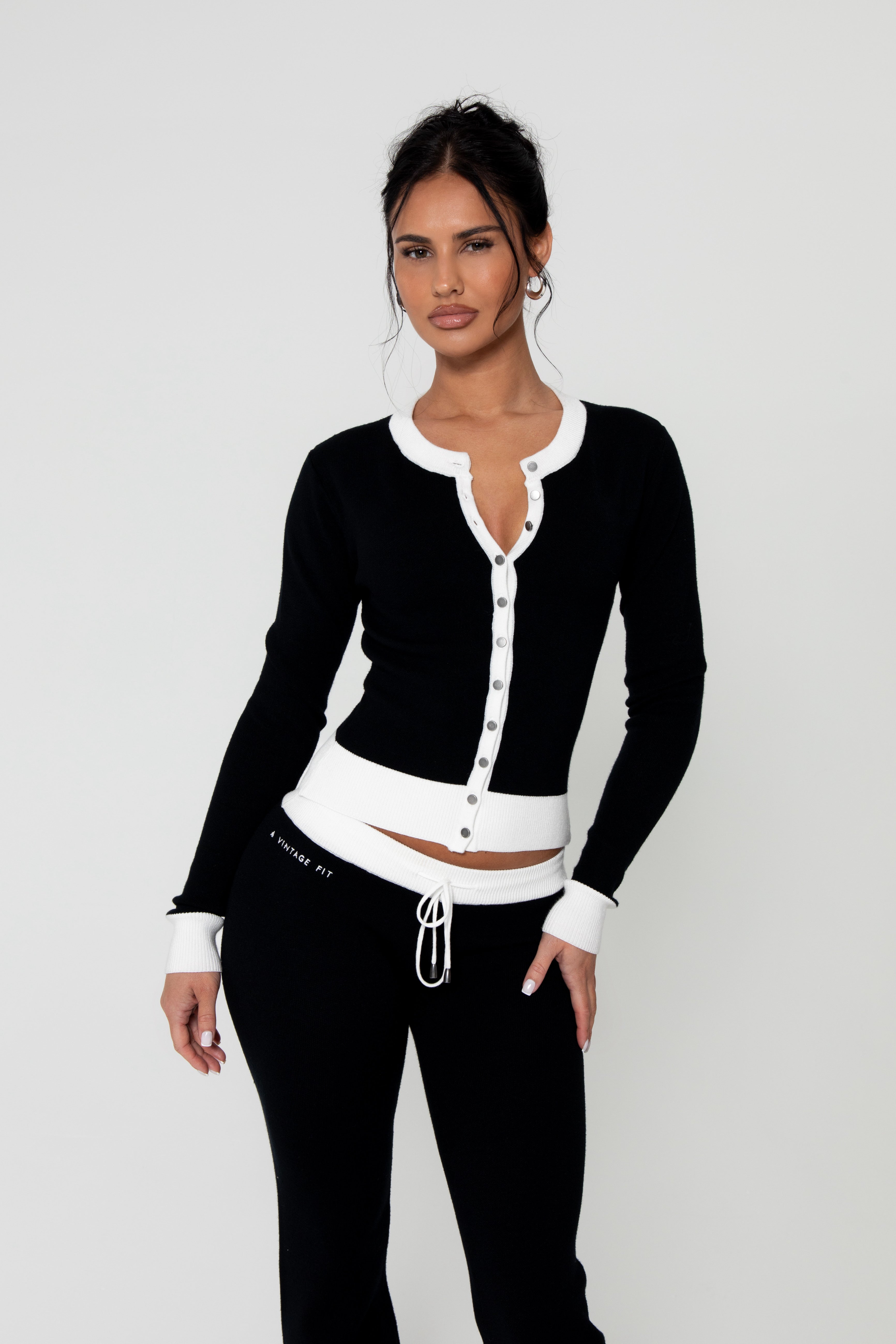 KNIT SHIRT CAVIAR