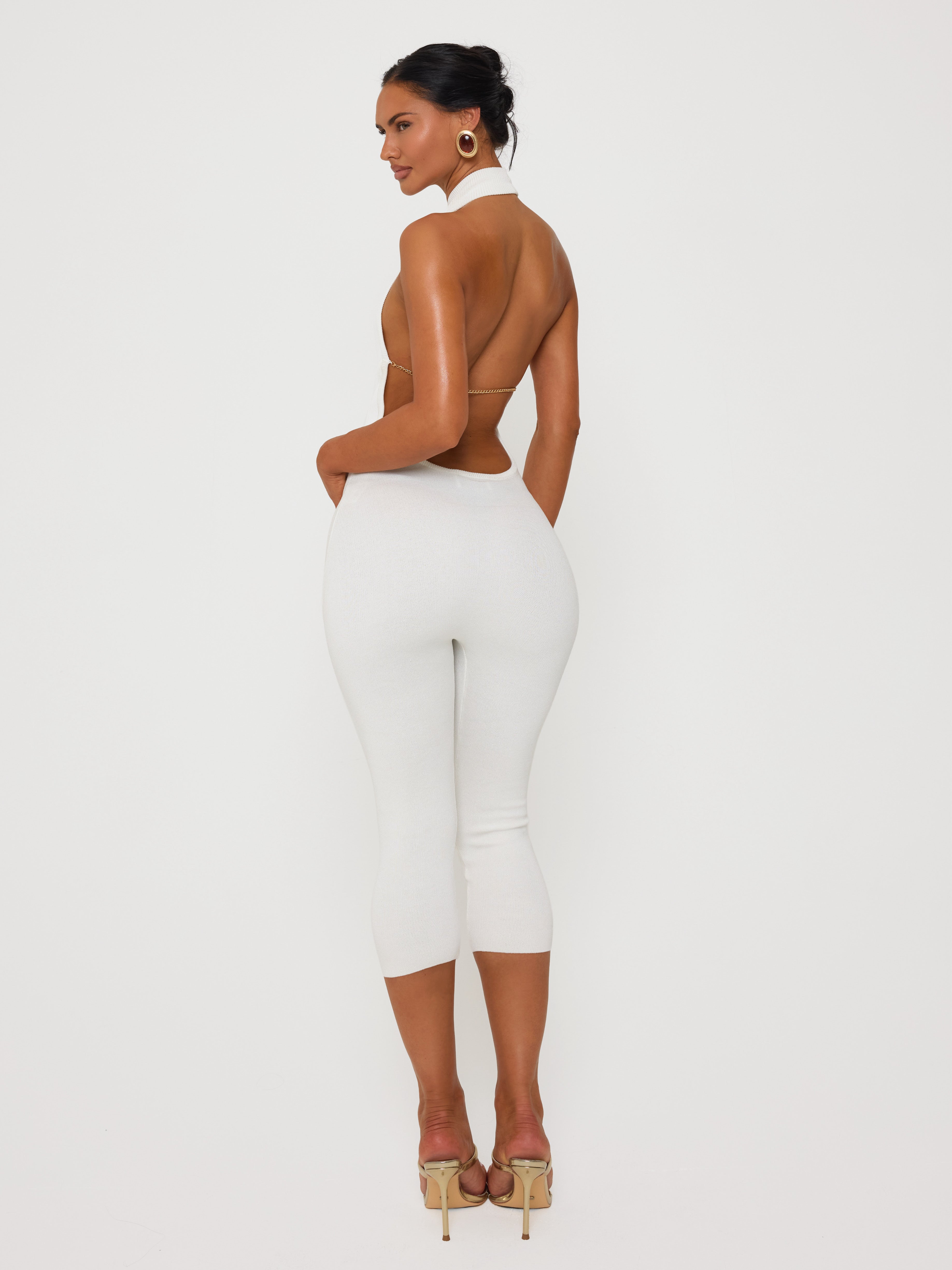 Capri Jumpsuit Salt