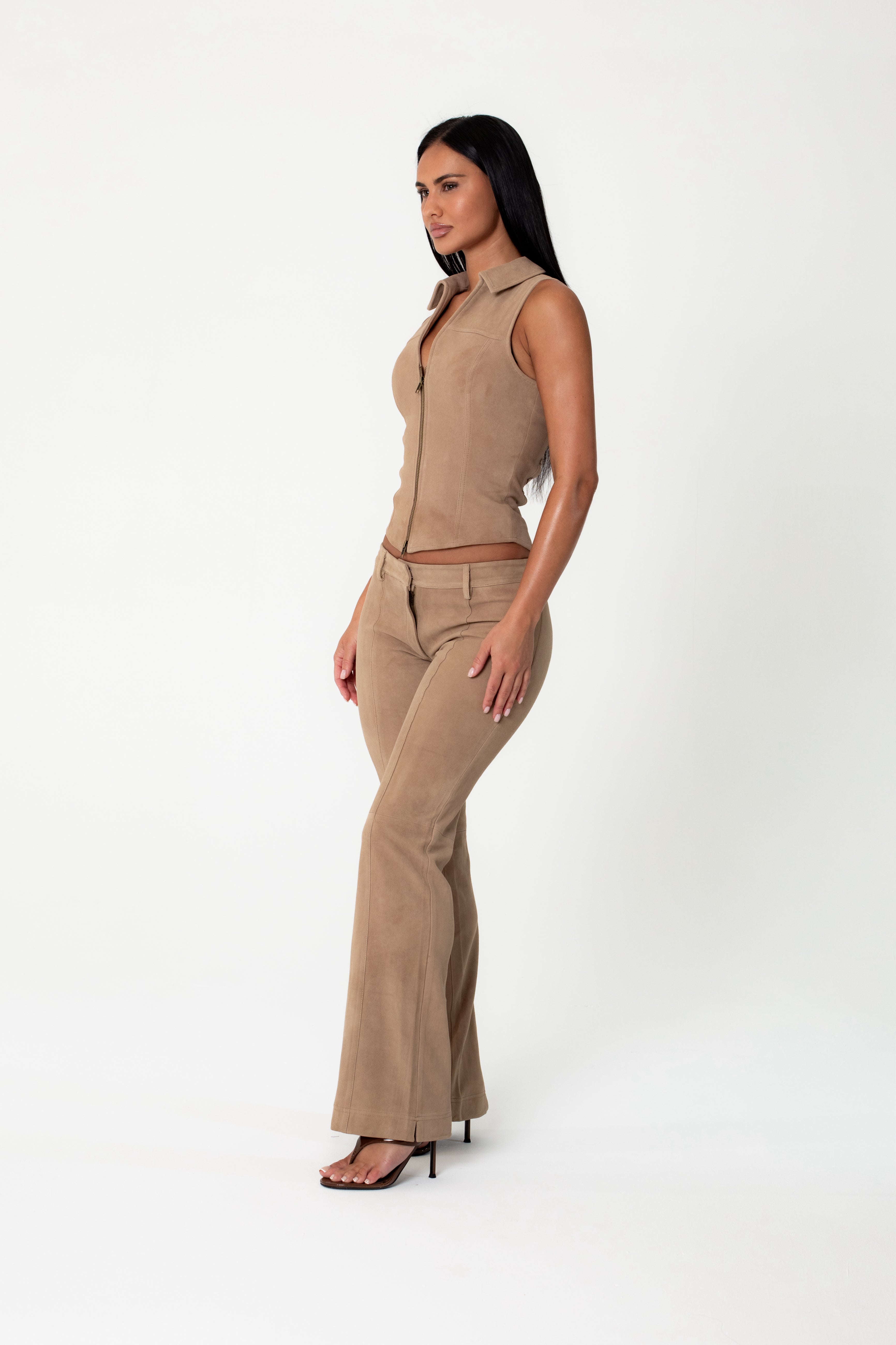 SUEDE PANTS