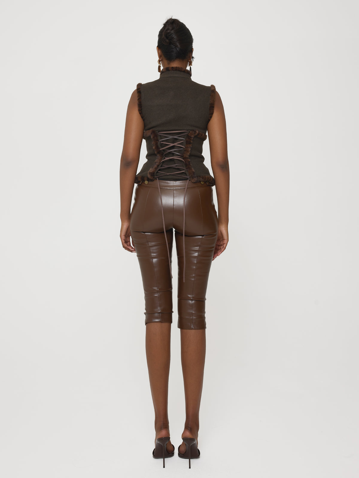 Twill Corset Wild Cat