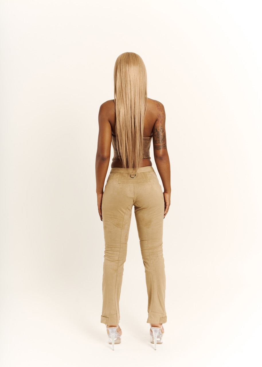 SUEDE PANTS