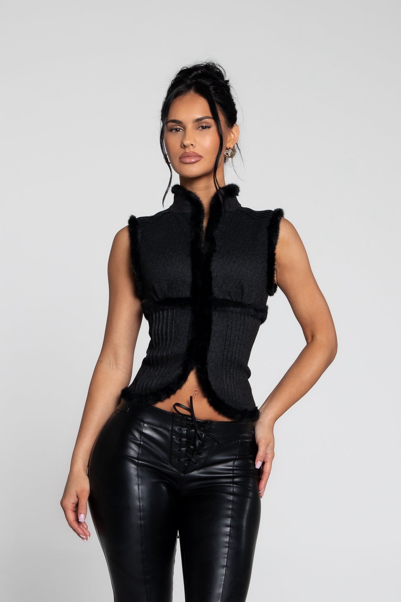 TWILL CORSET ONYX