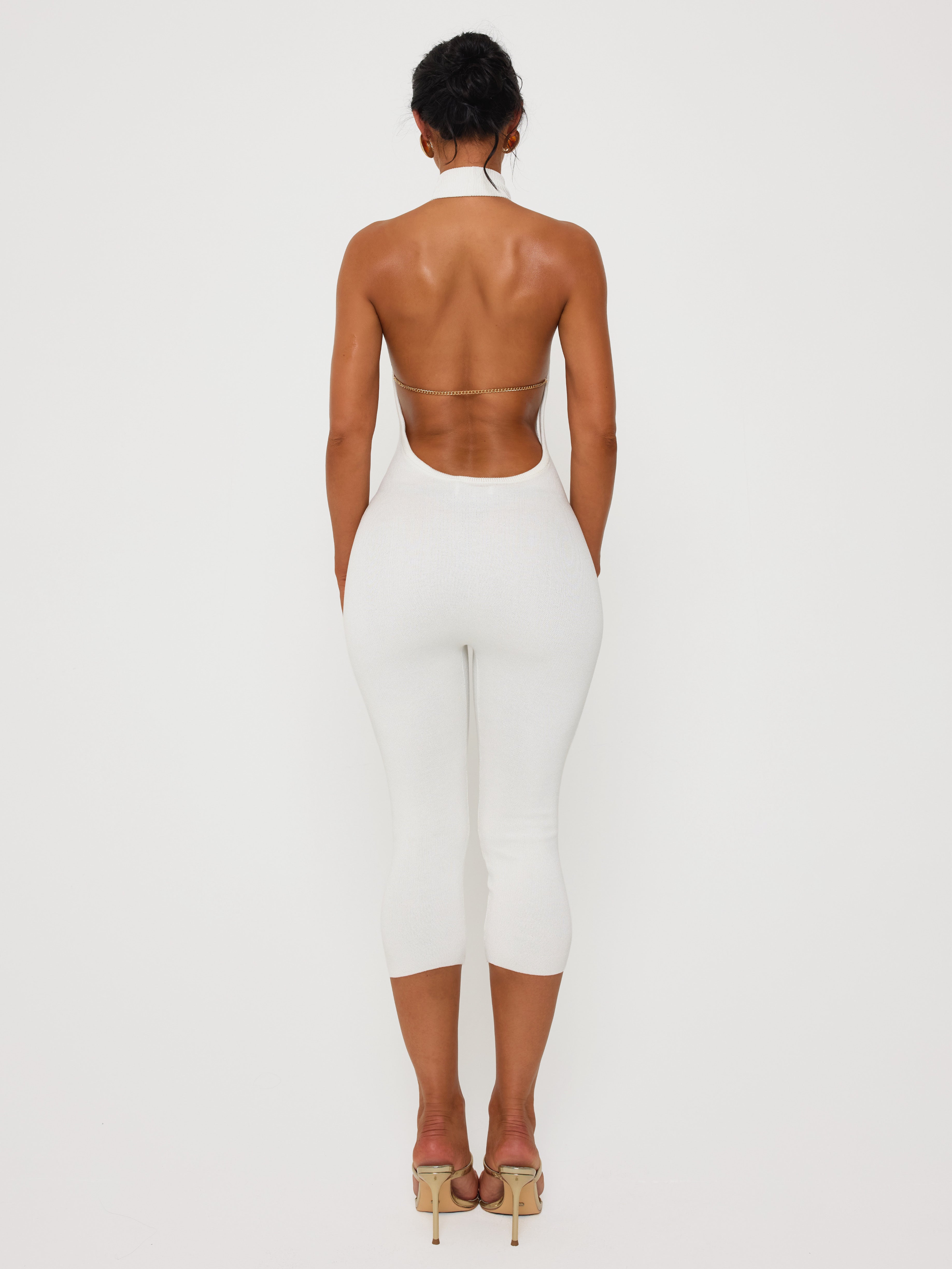 Capri Jumpsuit Salt