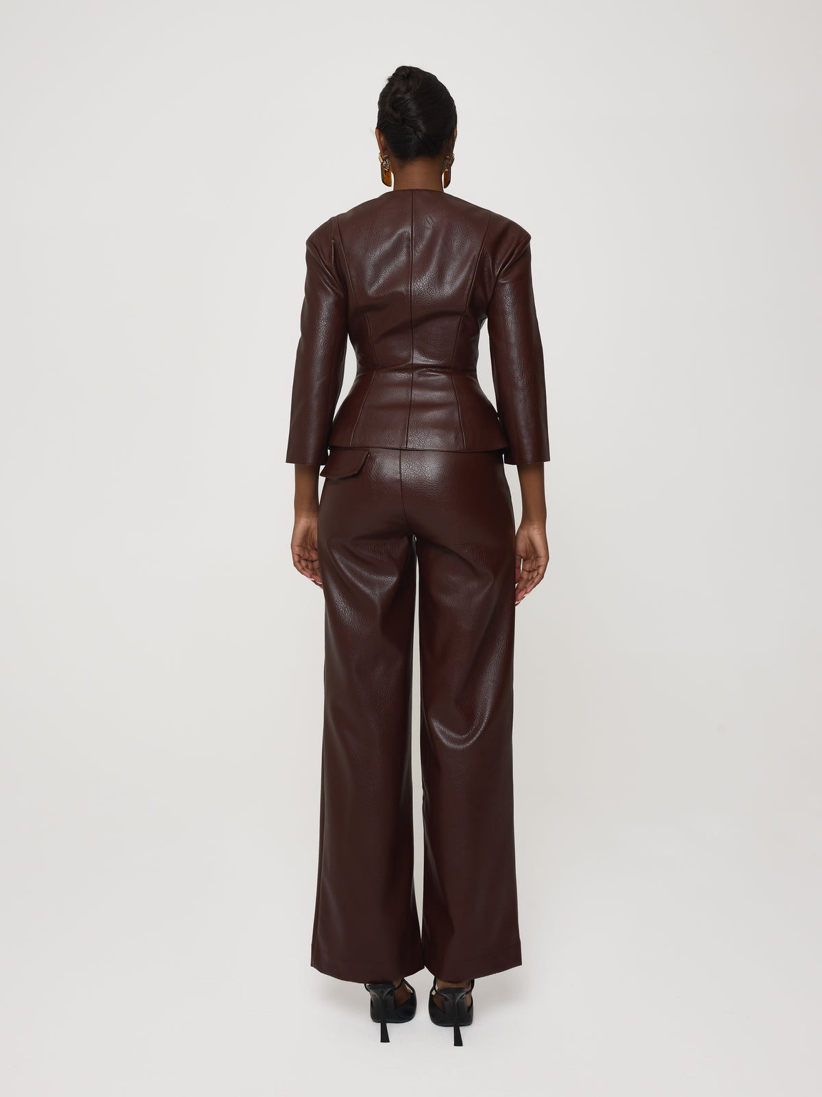 Straight Trouser Burgundy