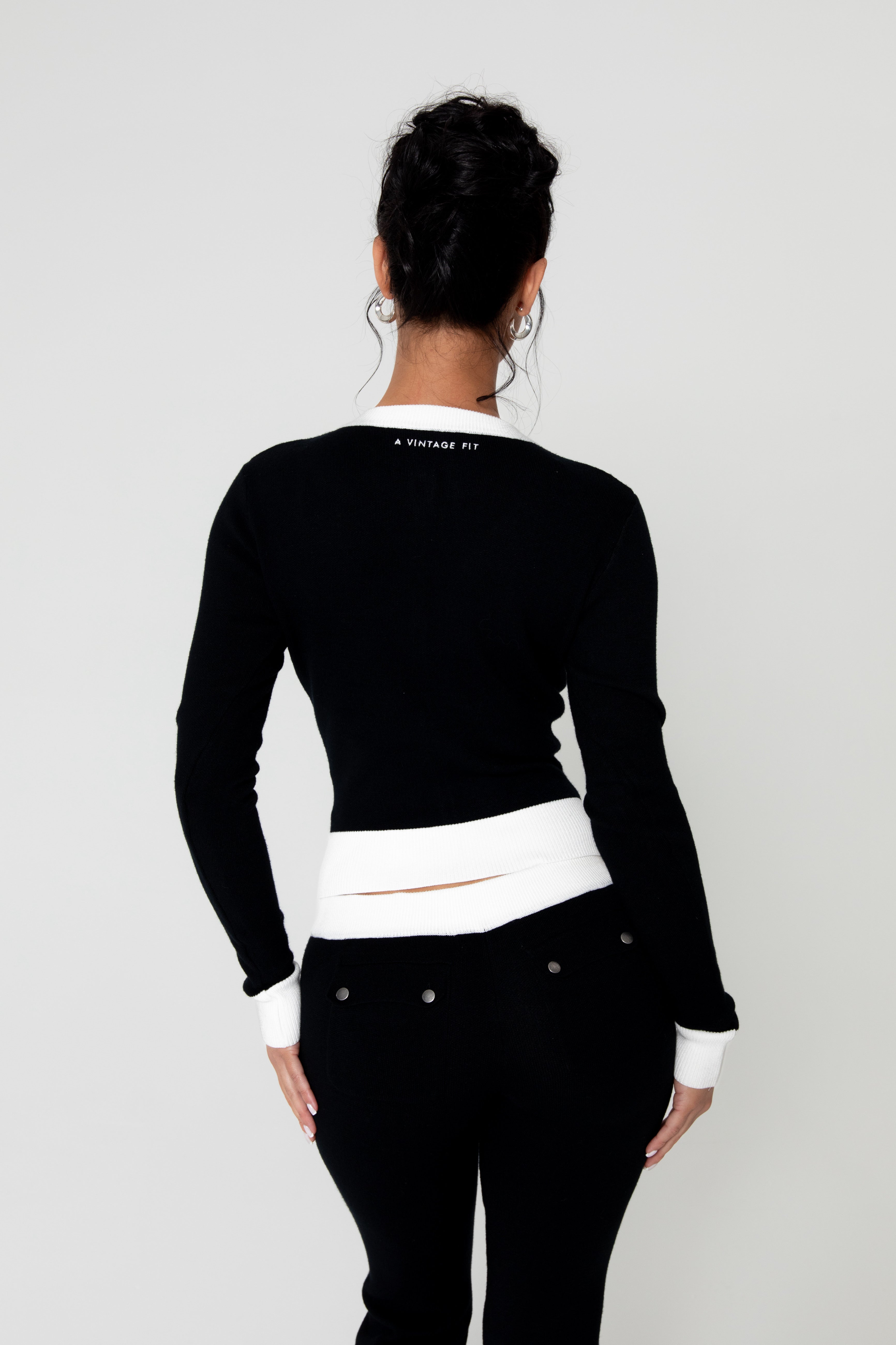 KNIT SHIRT CAVIAR