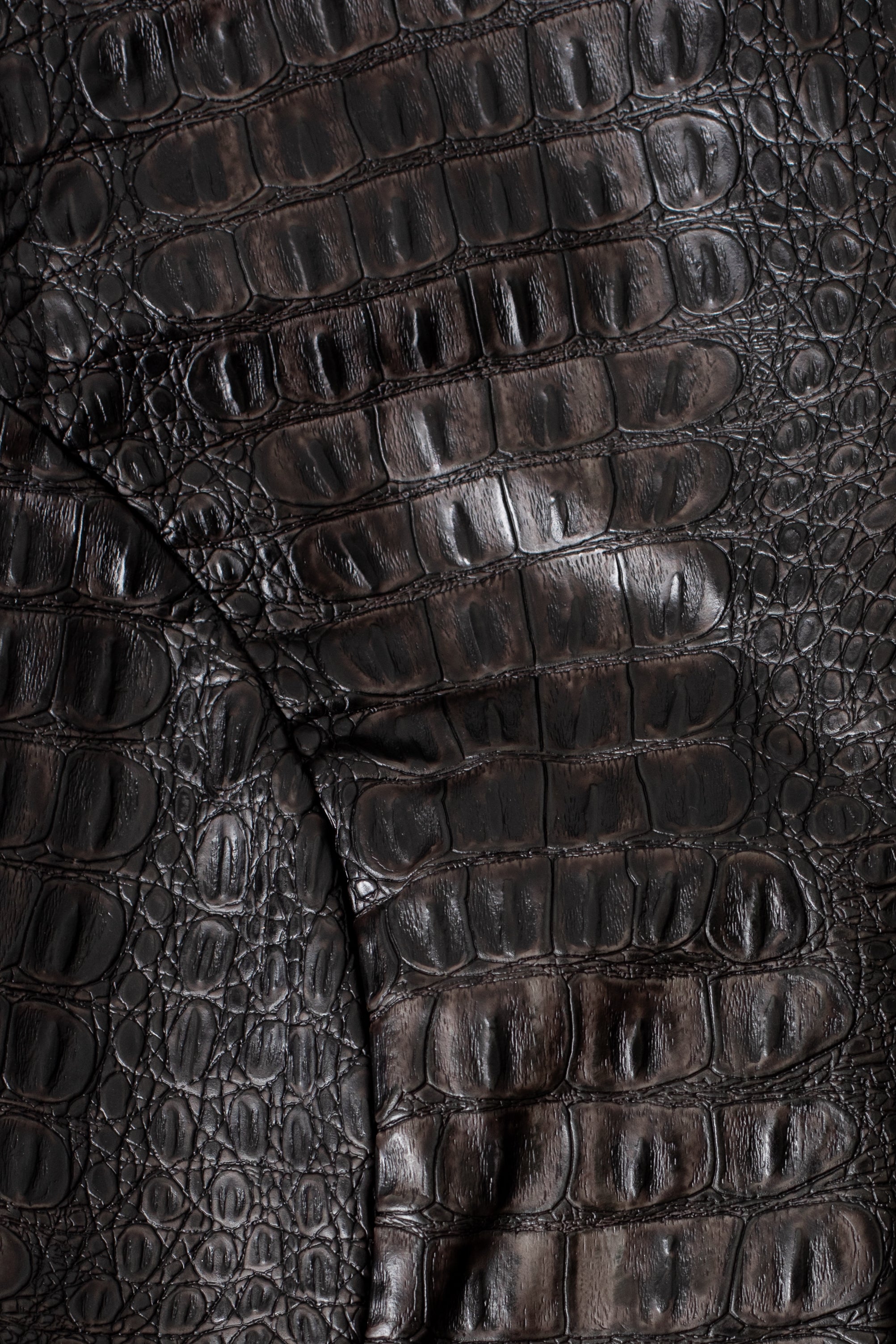 CROC ZIP UP VEST ONYX