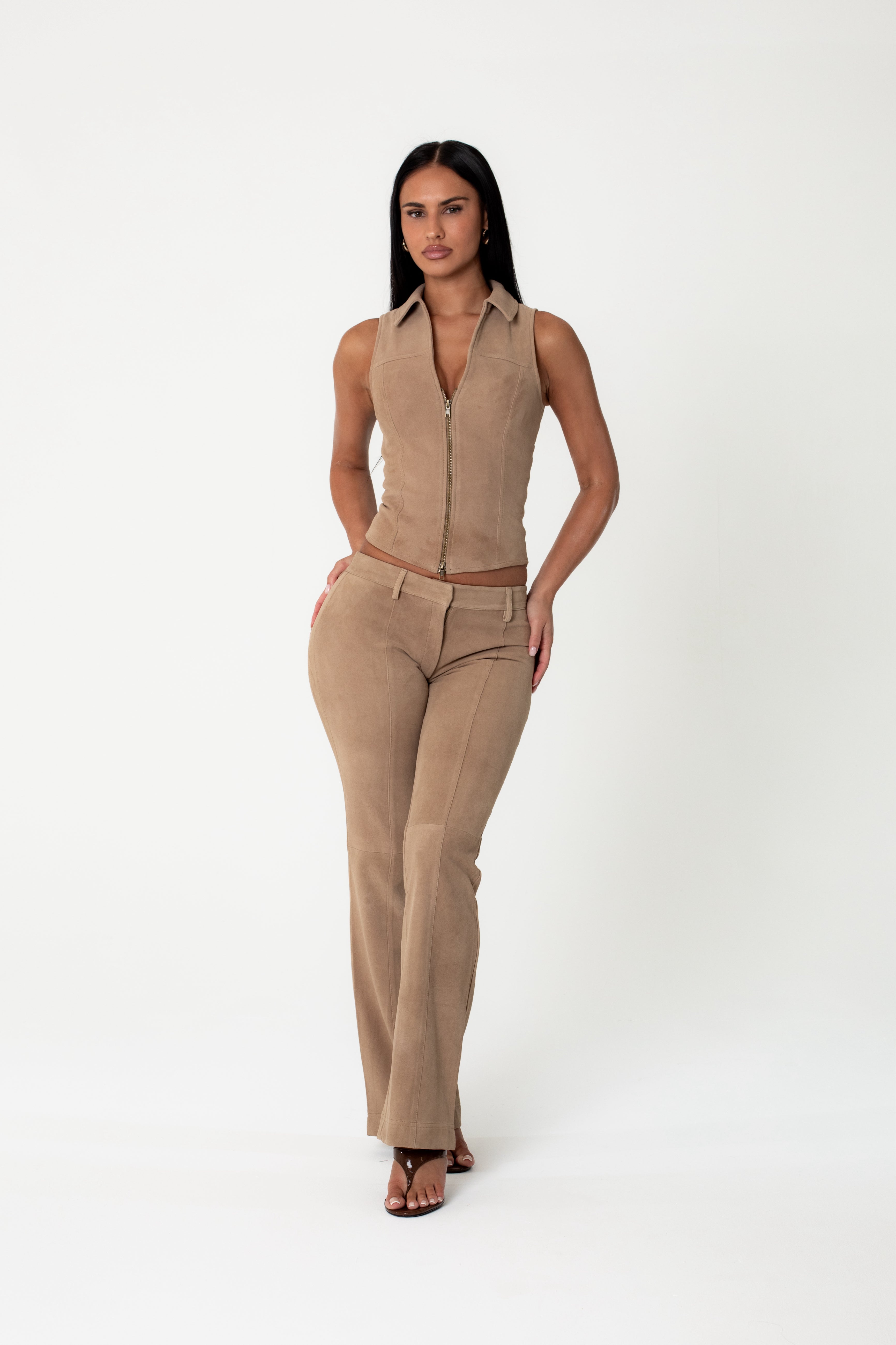 SUEDE PANTS