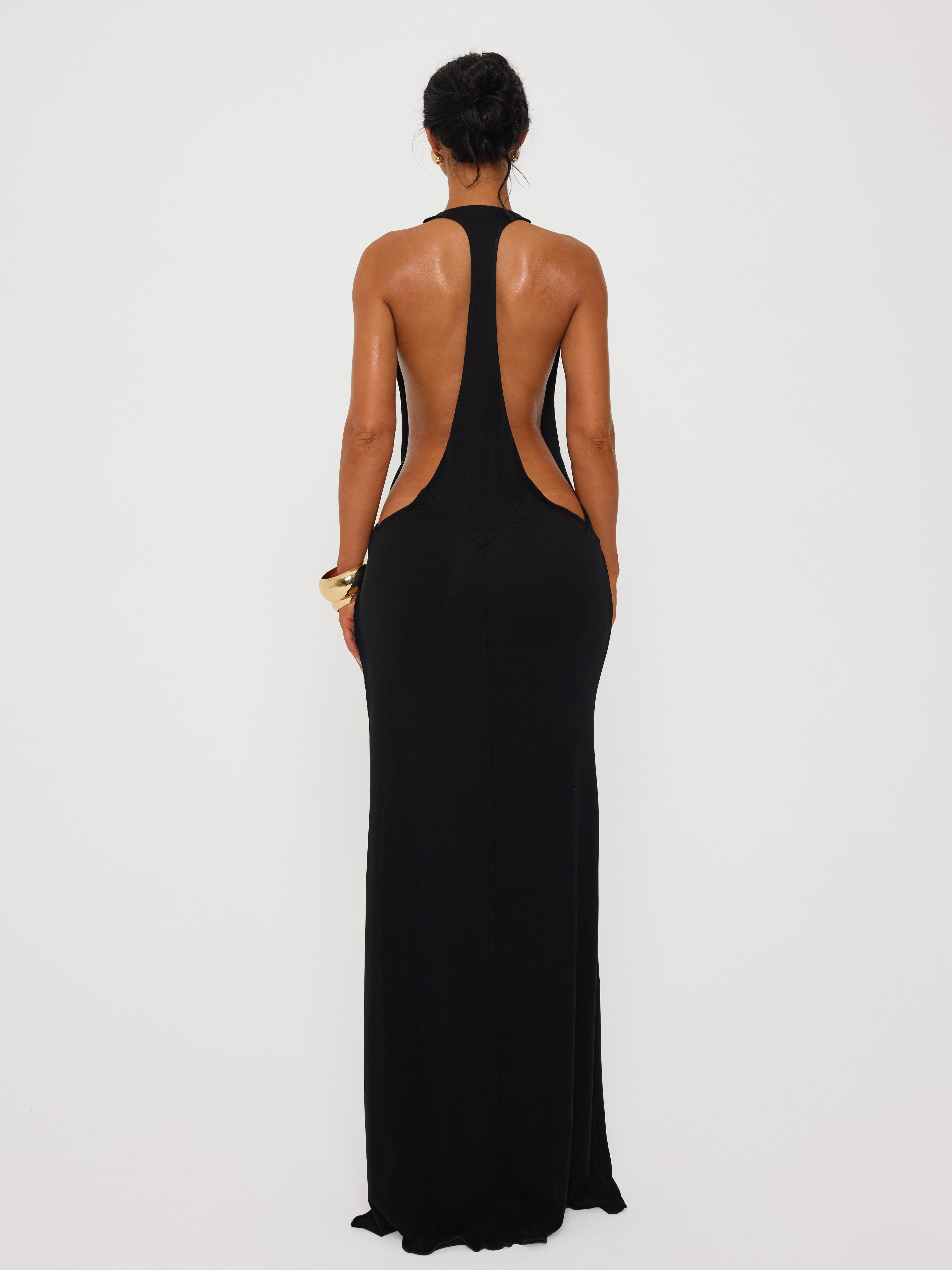 Bare Drape Dress Midnight