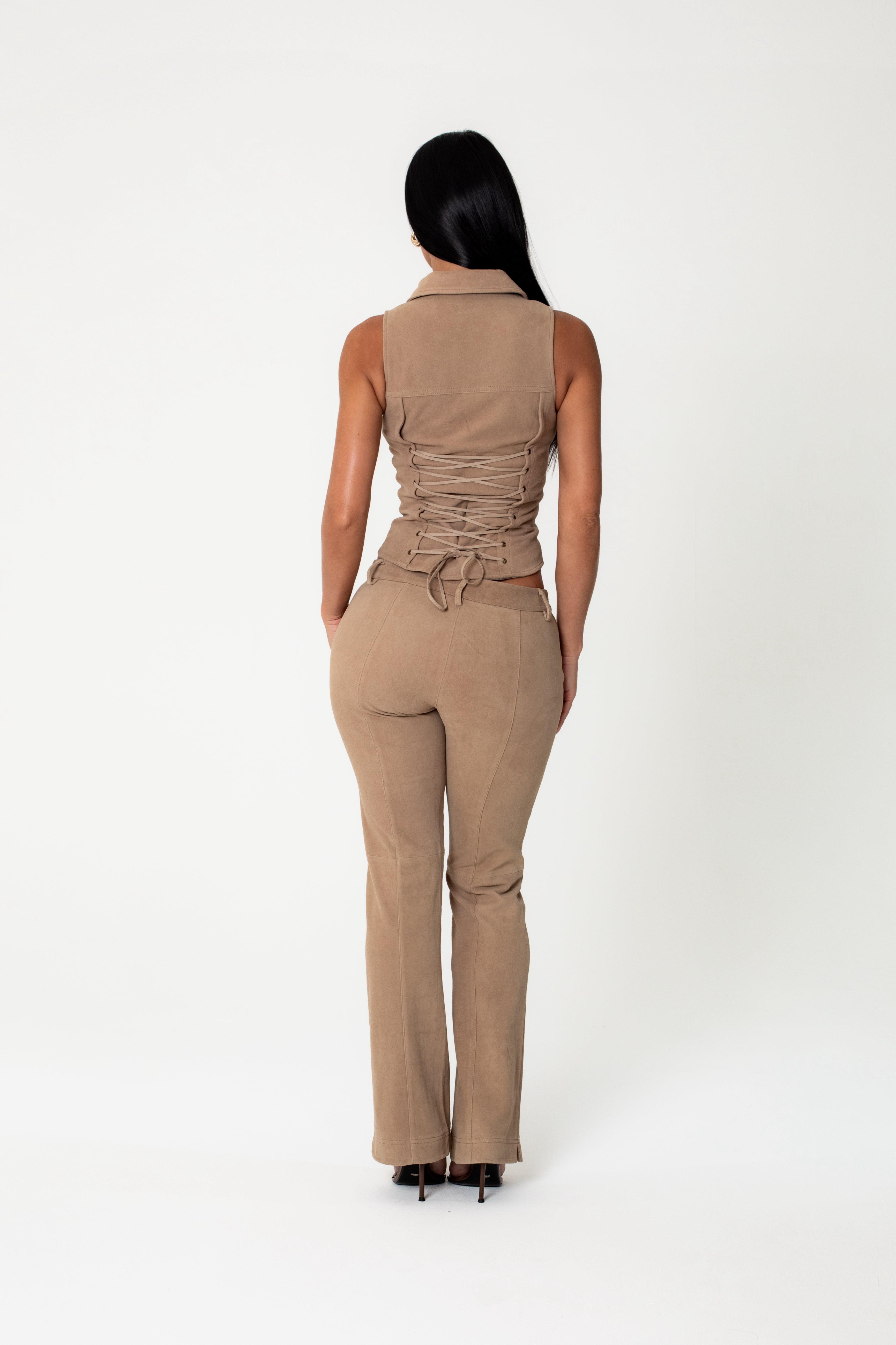 SUEDE PANTS
