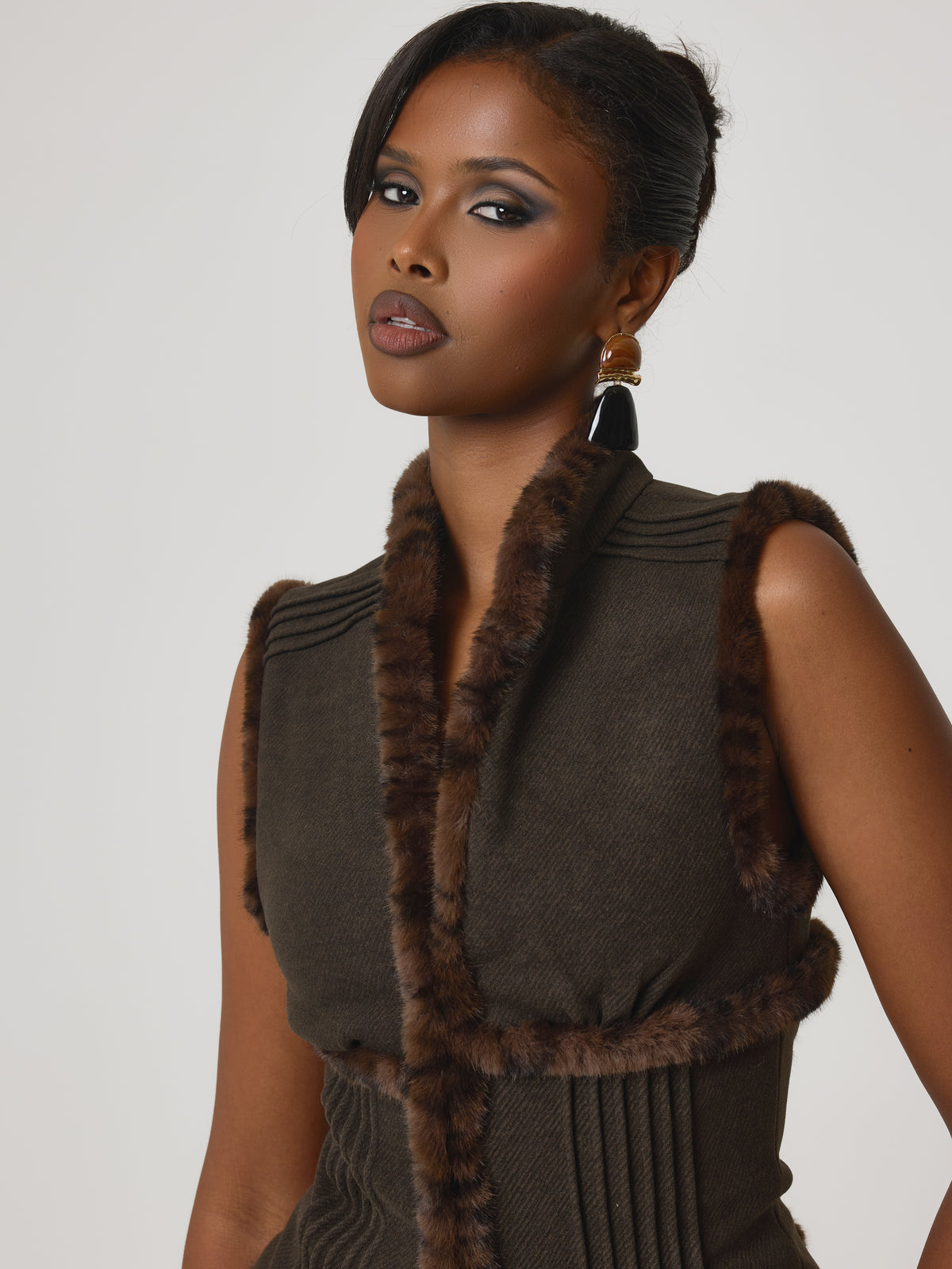 Twill Corset Wild Cat