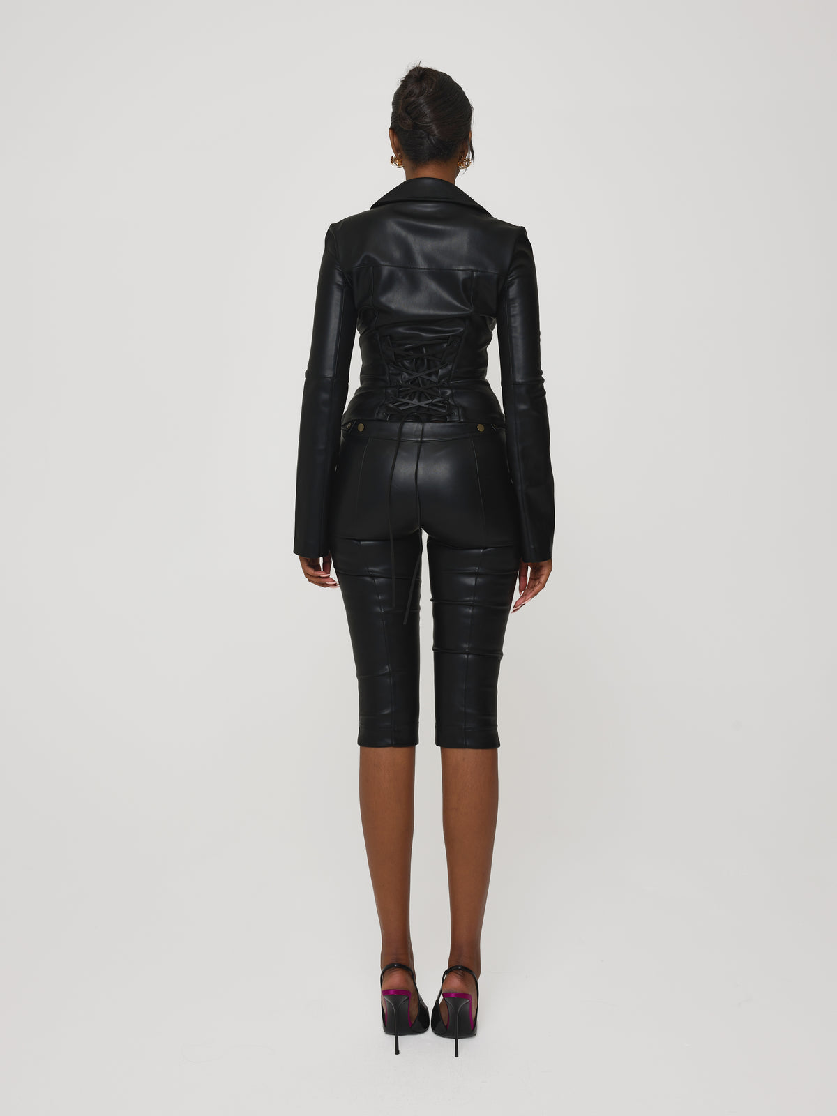 Collared Zip Up Ink