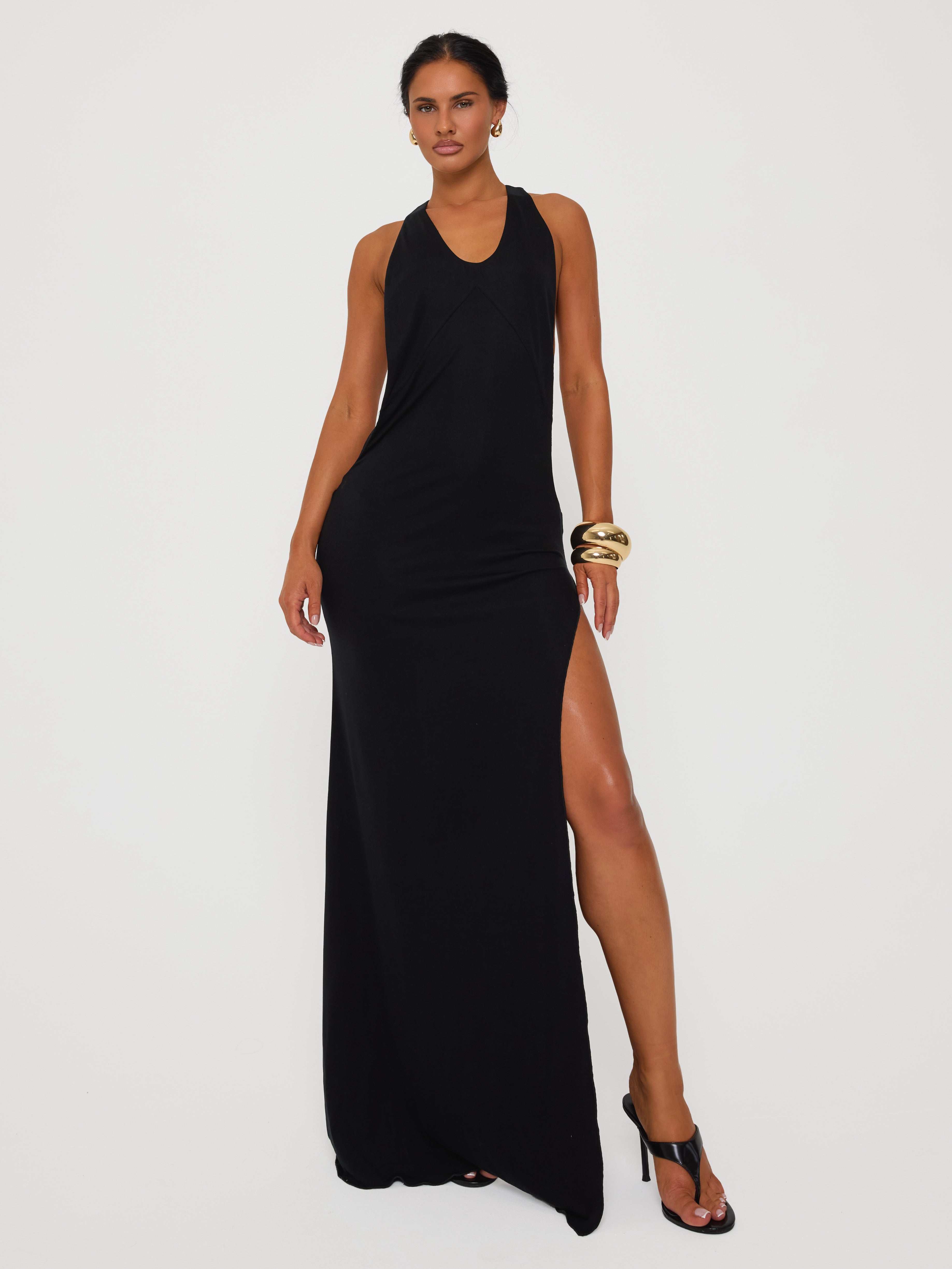 Bare Drape Dress Midnight